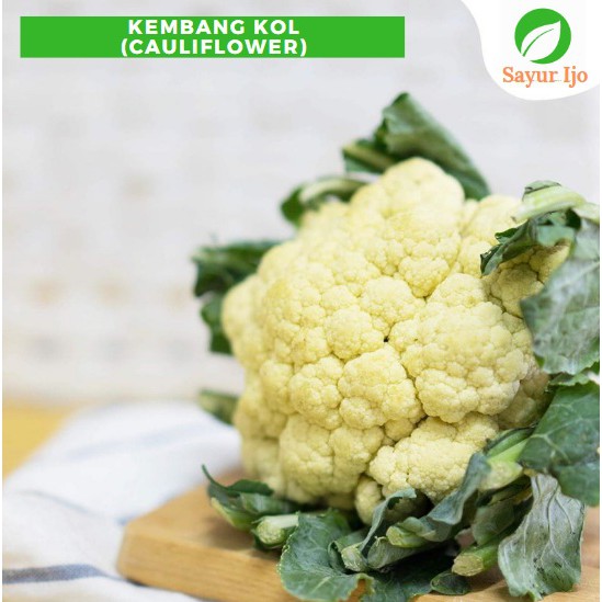 

Kembang Kol 450 - 500 Gram / Bonggol Fresh Cauliflower Sayur Hijau Segar