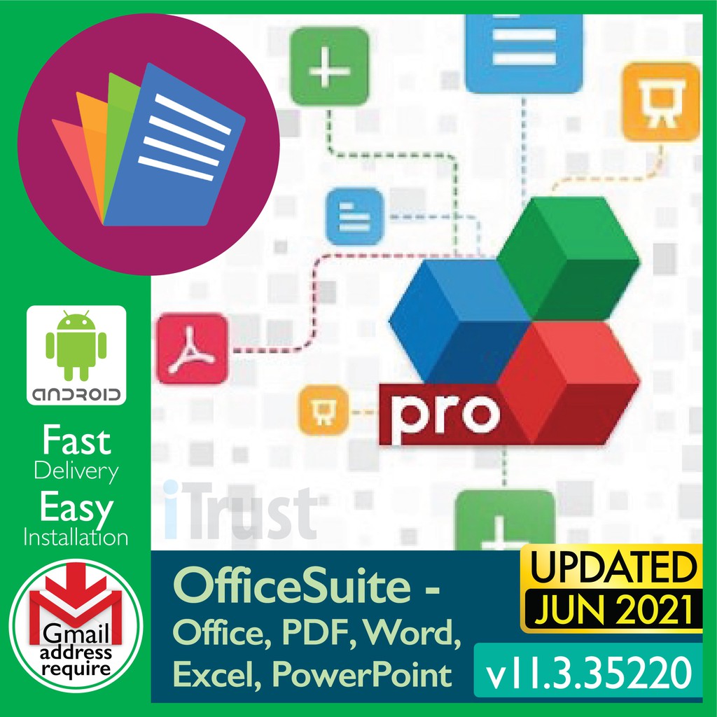

OffcSt - Wrd dcs, Excl, PwrPnt & PDF v11.3 Prmm Unlckd [SmrtPhn - Andrd] - Dgtl Dwnld