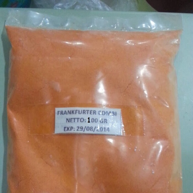 

Bumbu bahan sosis frankfurter combi
