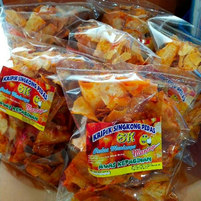 

Keripik singkong manis pedas