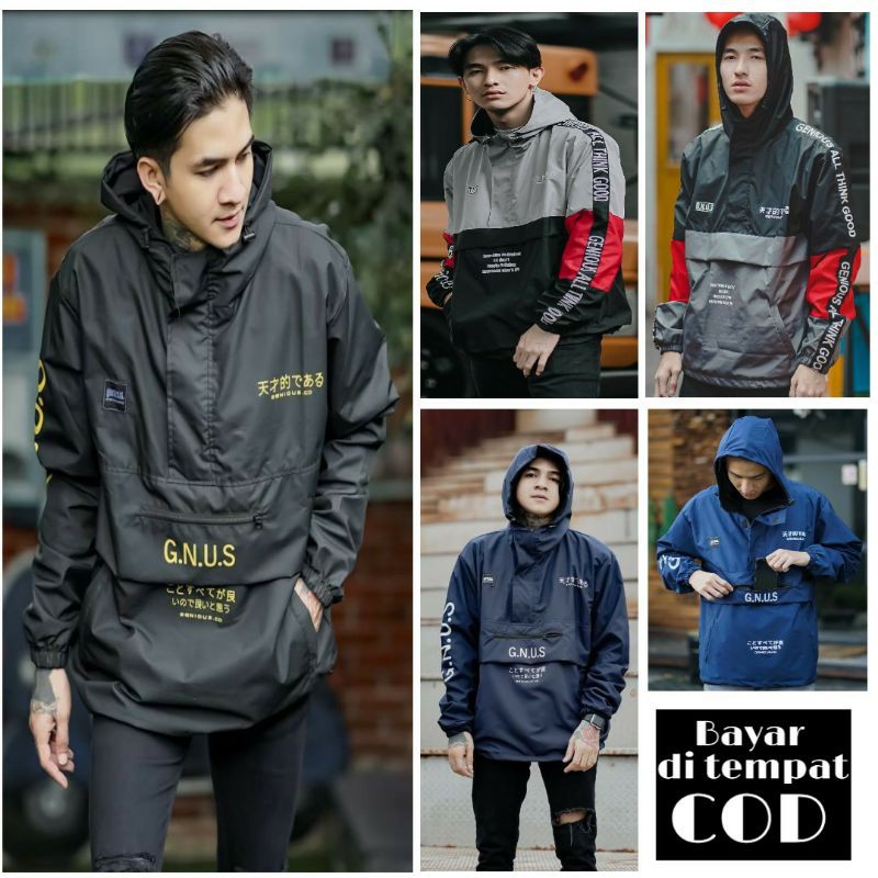  Jaket  pria jaketcagoule pria murah waterproof jaket  by 