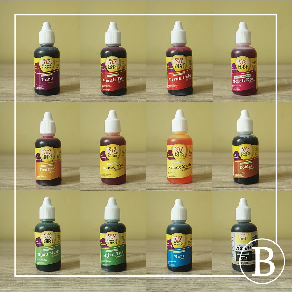 

PEWARNA MAKANAN KOEPOE KOEPOE 30 ml