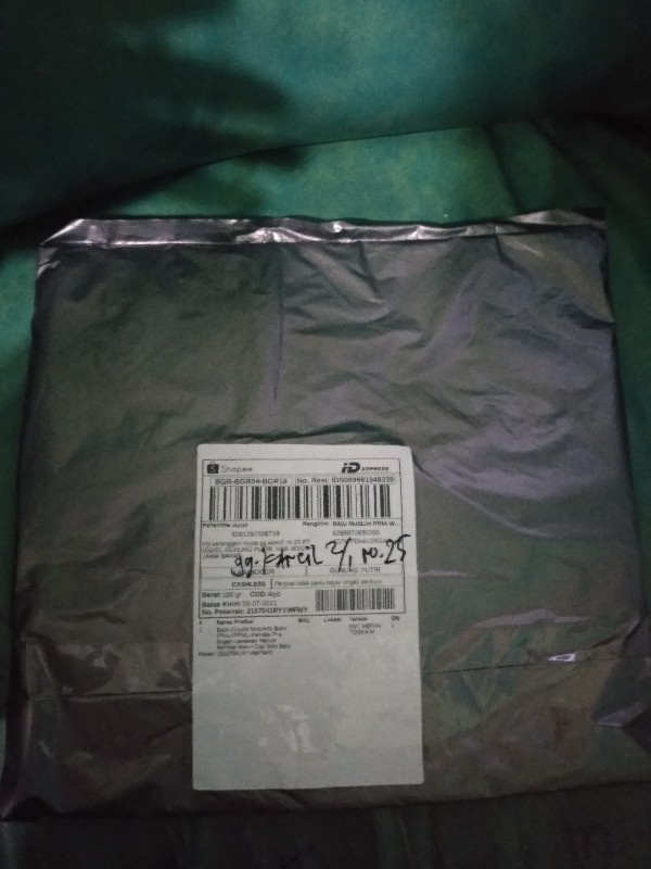 Batik Couple Notoarto Batik Ipnu-ippnu Kemeja Pria Sogan Lawasan Manuk Kembar Katun Cap Solo Baru