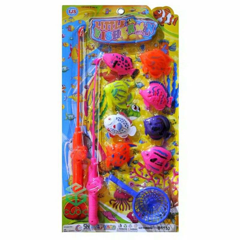 MAINAN ANAK MANCING / PANCINGAN IKAN FISHING GAME / MAINAN PANCINGAN SET NEMO