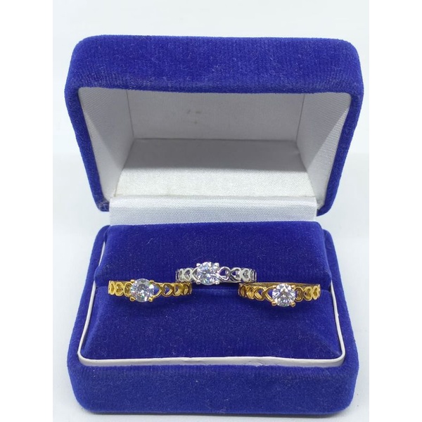 cinci solitaire mp ukir samping love&quot;/ cincin perak asli silver 925 lapis emas/cincin fashion wanita