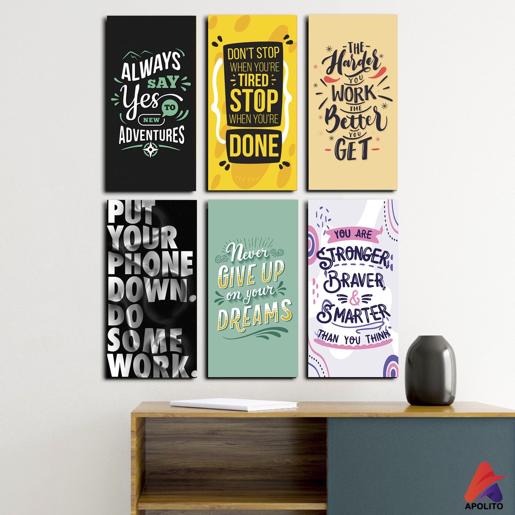 APOLITO (10X20 CM) HIASAN DINDING QUOTE PAJANGAN WALL DECOR DEKORASI DINDING KAYU MINIMALIS QUOTE INGGRIS