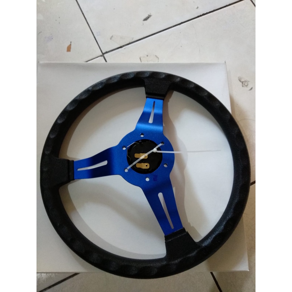 Stir Setir Racing 14&quot; Celong dan Standar universal (banyak varian)