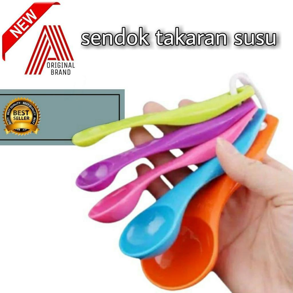 SENDOK TAKAR SET ISI 5 PCS /SENDOK DAPUR/ SENDOK  5 UKURAN DAN 5 WARNA