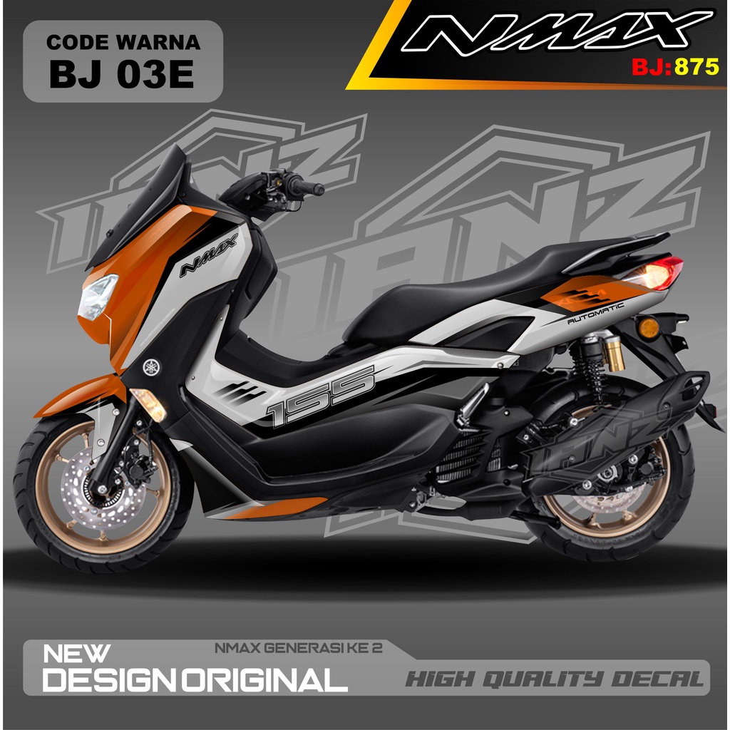 DECAL STIKER NEW NMAX FULL BODY MOTOR / DECAL FULL BODY NMAX