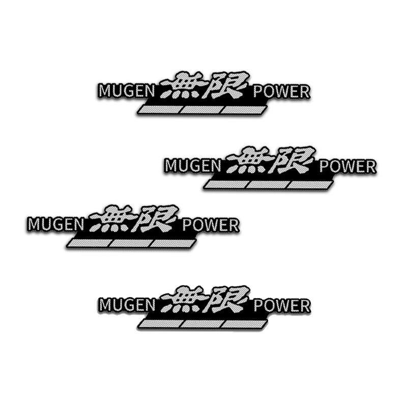 4pcs Stiker Suara Audio Mobil Bahan Alloy Untuk Honda Accord Odyssey Crv Jazz Pilot Civic City