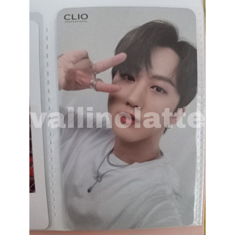 OFFICIAL PHOTOCARD GANTENG CLIO CHANGBIN MILD VERSION STRAY KIDS SKZ STRAYKIDS ABIN