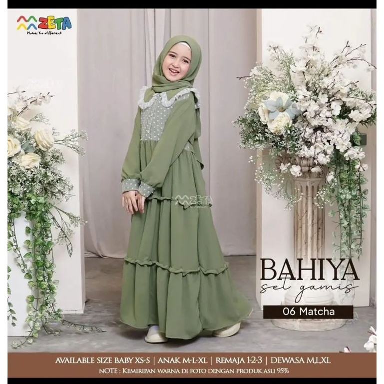 Bahiya kids/gamis anak tanggung/gamis terbaru matt ceruty/gamis anak remaja/pakaian anak perempuan/gamis anak perempuan/pakaian anak muslimah/fashion anak tanggung/fashion viral/gamis anak terbaru/gamis terbaru/baju muslim anak/baju muslim anak perempuan