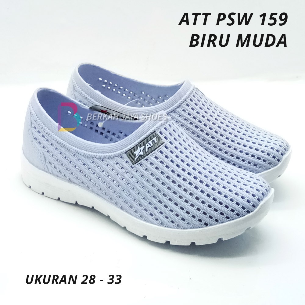 Sepatu Anak / Sepatu Karet Anak / Sepatu Slip On Karet Anak ATT PSW - PSO 159 / Anti Air &amp; Anti Slip