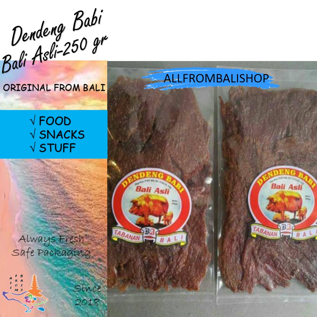 Dendeng Babi Bali Asli Shopee Indonesia