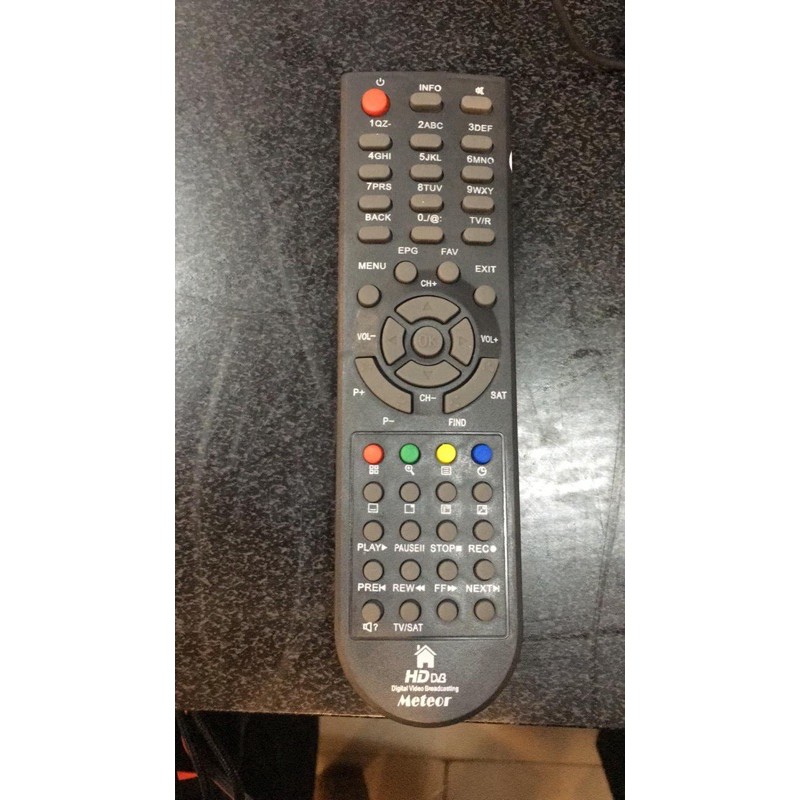 Remote Receiver Parabola Venus Meteor HD/ Venus Juke/ Venus Inova Hd