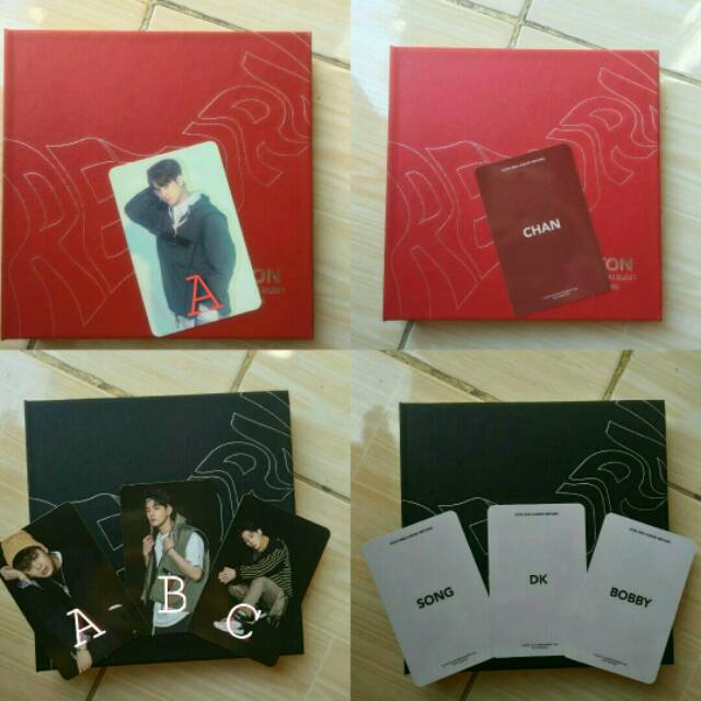 PHOTOCARD iKON Official Album Return
