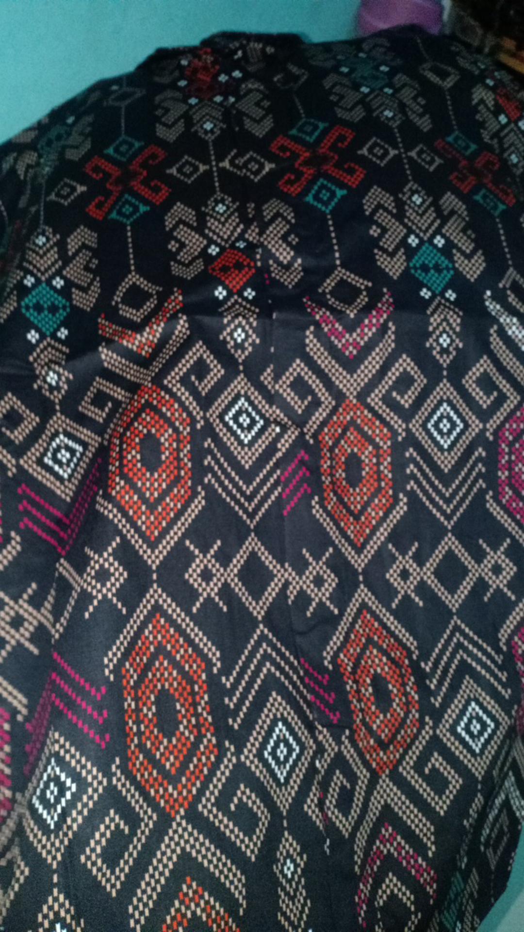 Maciku Store Kemeja Batik Songket Pria Lengan Pendek Best Seller