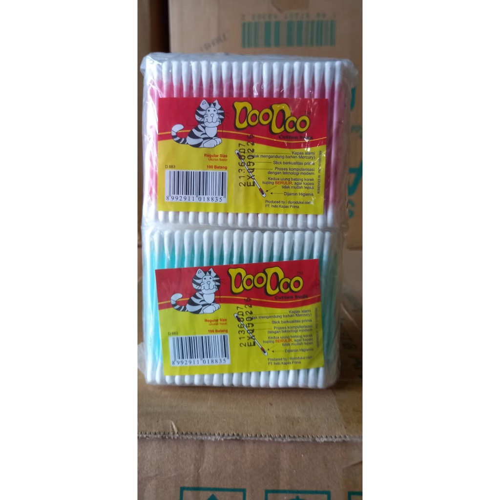 COTTON BUDS ANAK DAN DEWASA EXTRA FINE DOODOO