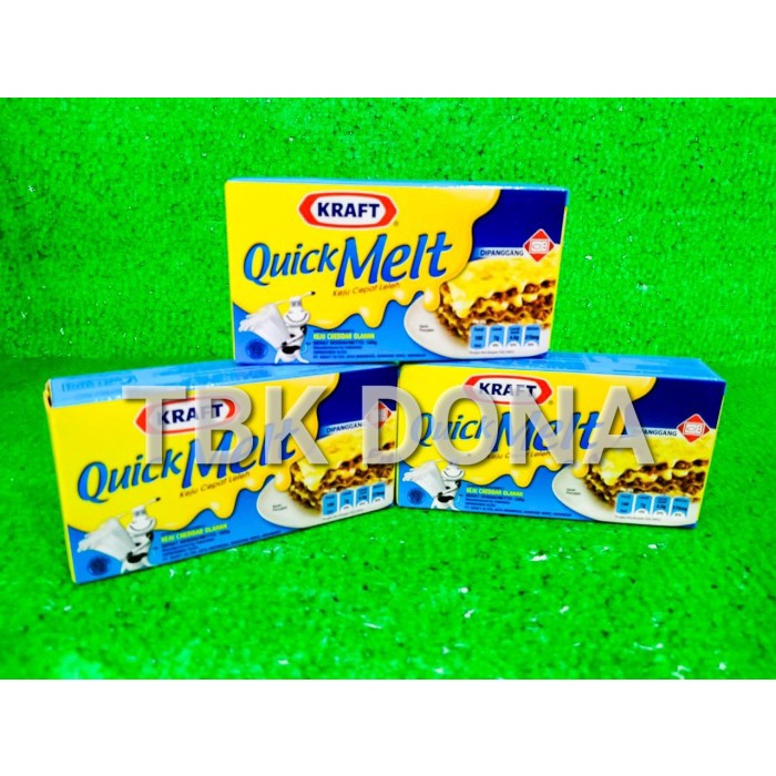 

Keju- Kraft Quick Melt 165Gr / Keju Quick Melt Kraft165 Gr Murah -Keju.