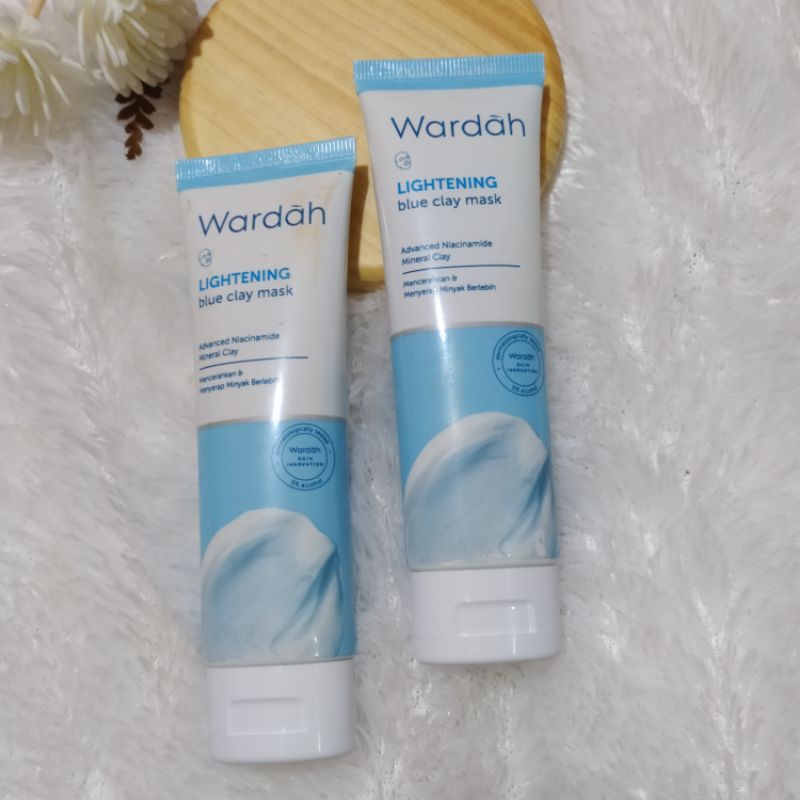 Wardah Lightening Blue Clay Mask