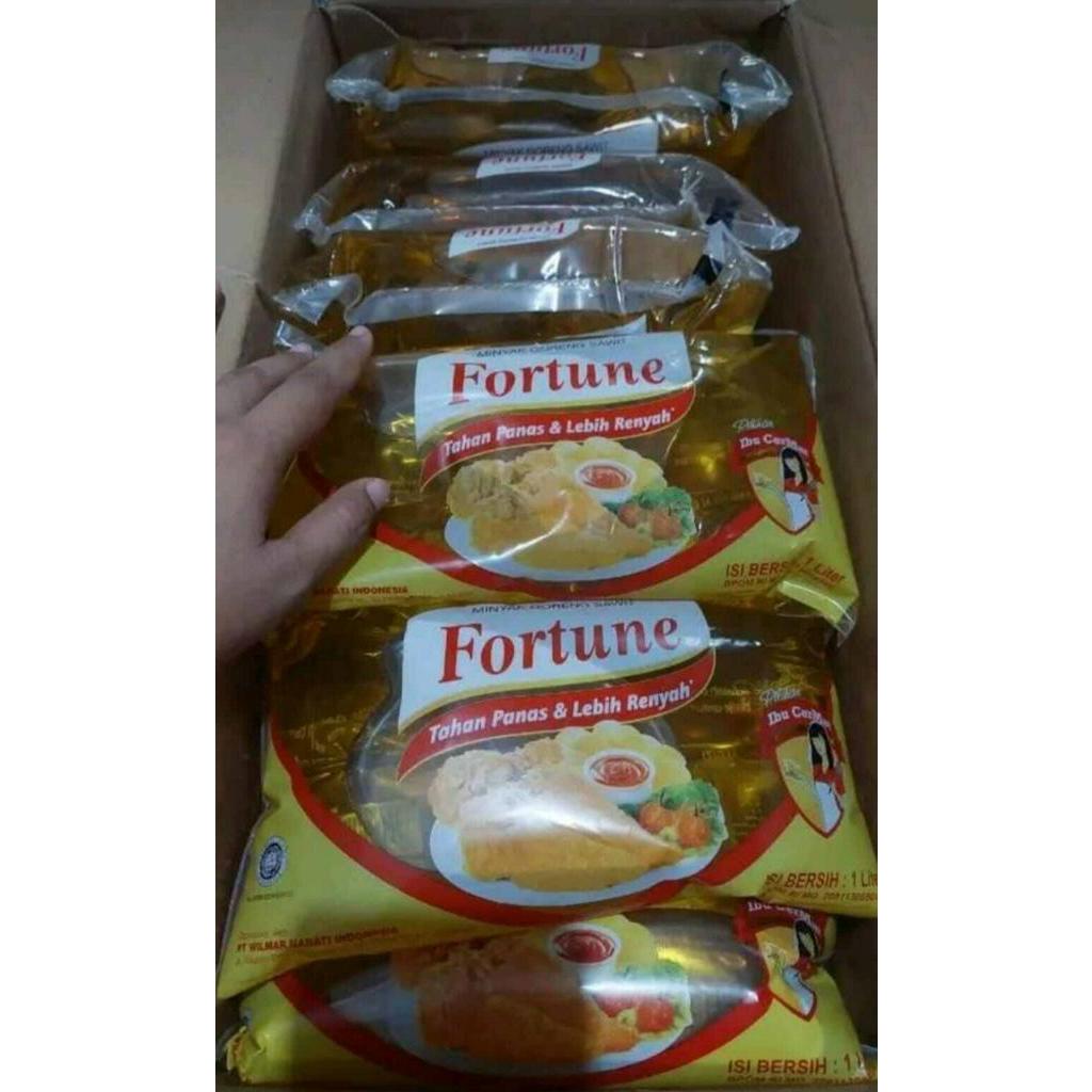 

MINYAK GORENG FORTUNE BANTAL 1 LITER BY WILMAR