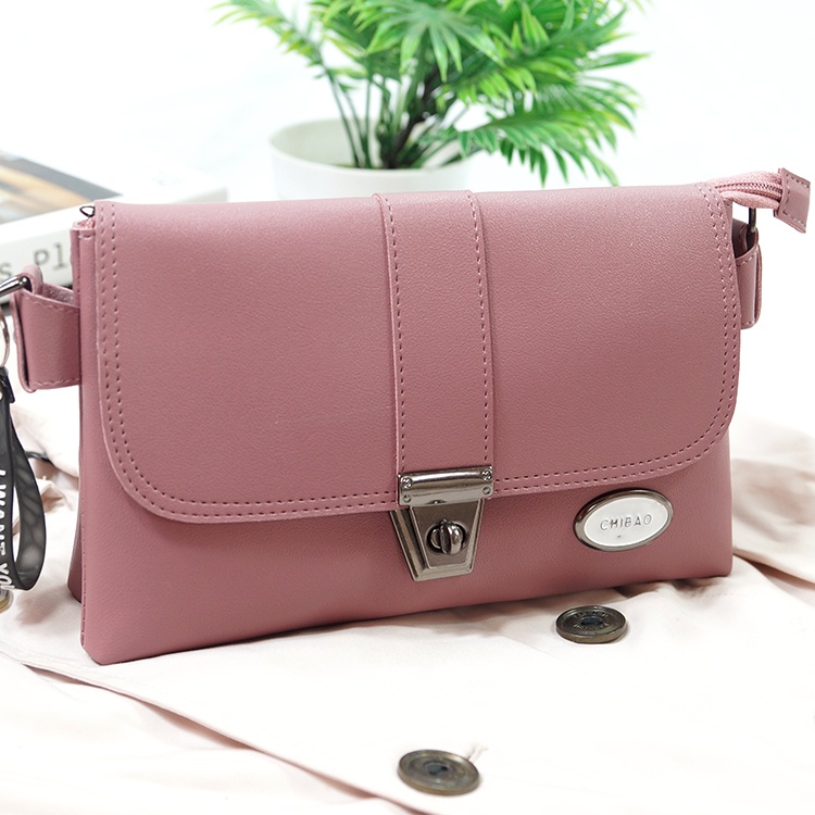 Luna Aura Tas Clutch Wanita Minixo Cibao Dua Ruang Tas Dompet wanita Terbaru Tas selempang wanita kekinian/Dompet Besar wanita /Dompet wanita Termurah