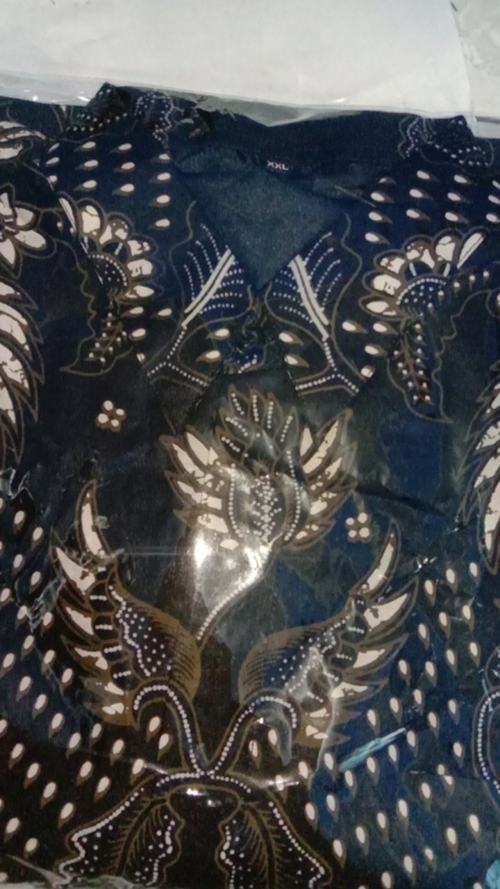 Arieswara Batik Pria Asli Solo Full Furing Katun Halus Sragenan