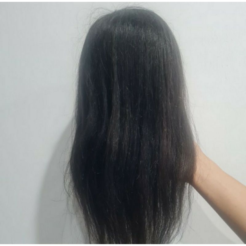 (BISA DI SASAK)MANEQIN UNTUK BELAJAR SANGGUL/PATUNG RAMBUT  UNTUK BELAJAR PENATAAN RAMBUT/MANEQIN RAMBUT HUMAN HAIR