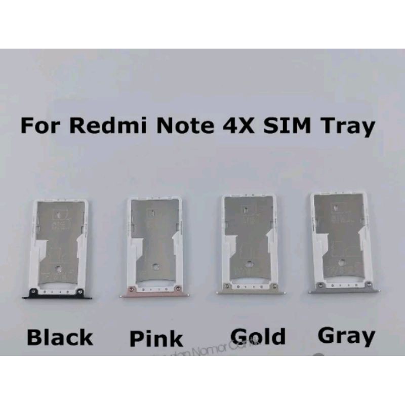 SimTray SimLock Slot Sim Xiaomi Redmi Note 4X