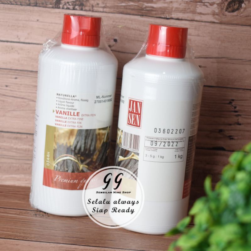 

Vanilla Extract Jansen 1 Kg Vanili Vanilla Extra Fine Vanille