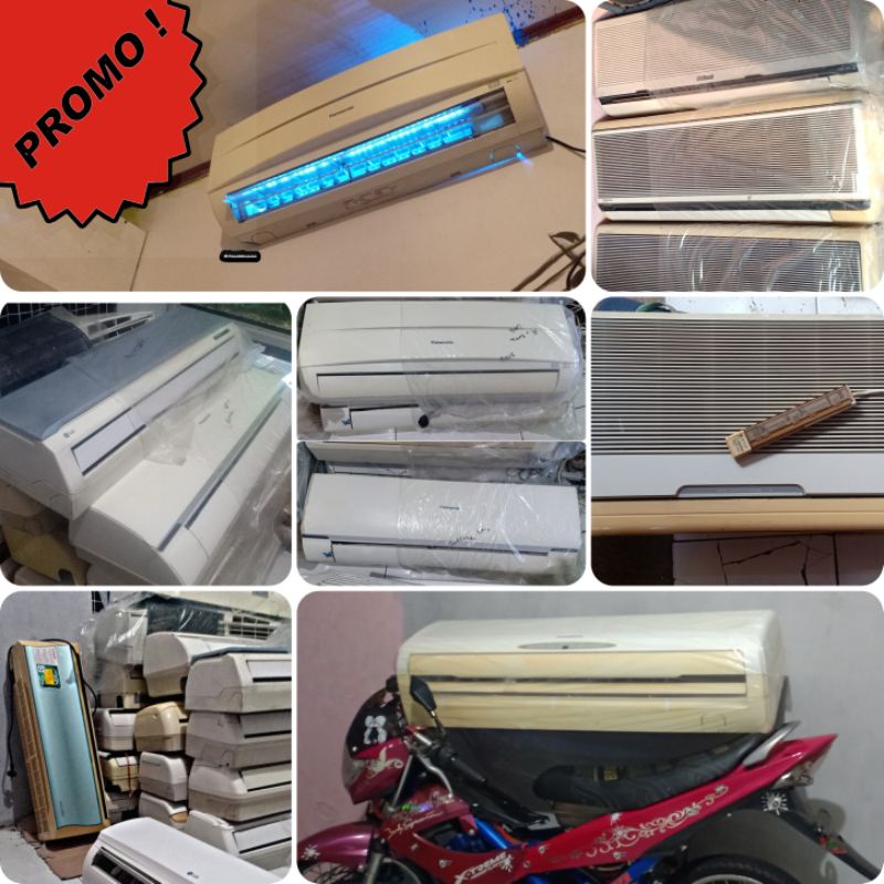 KIPAS ANGIN ORIGINAL INDOOR AC Remote dan Manual (3PK, modern/clasik & Custom)