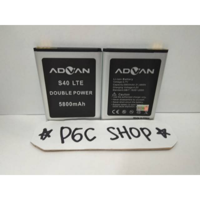 Batre Advan S40 LTE