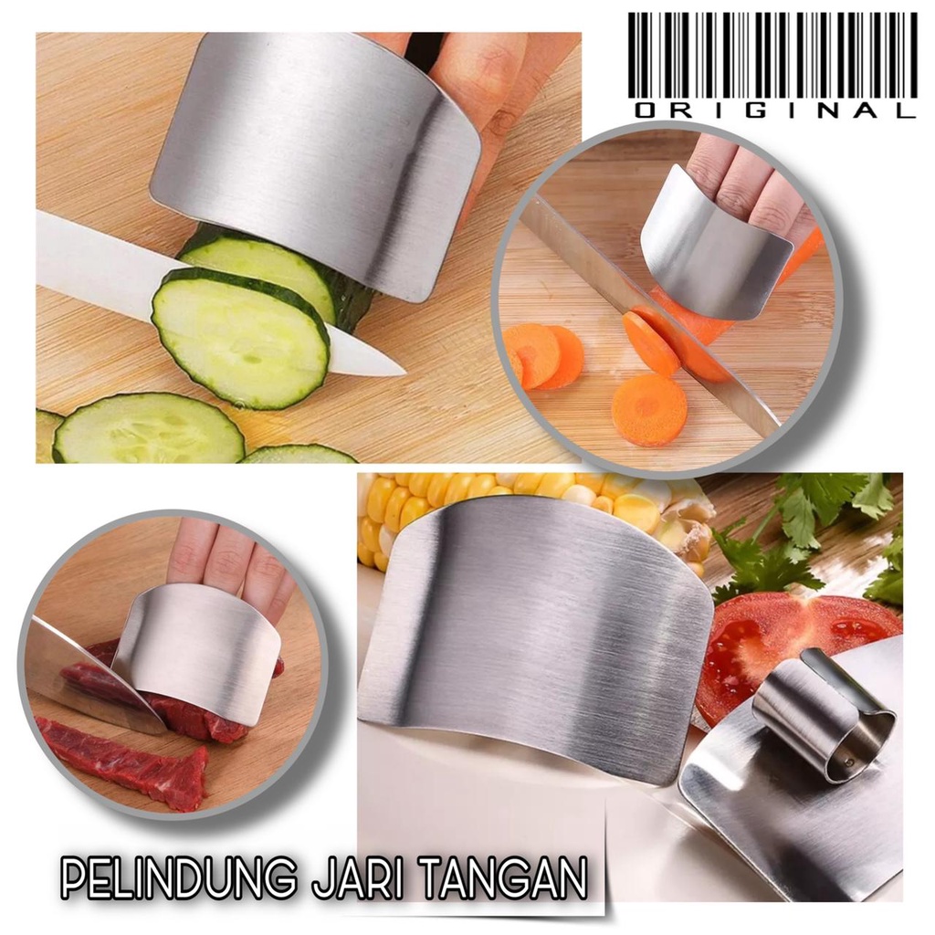 VS BG - SALE PELINDUNG JARI TANGAN DARI PISAU BAHAN STAINLESS STEEL PREMIUM