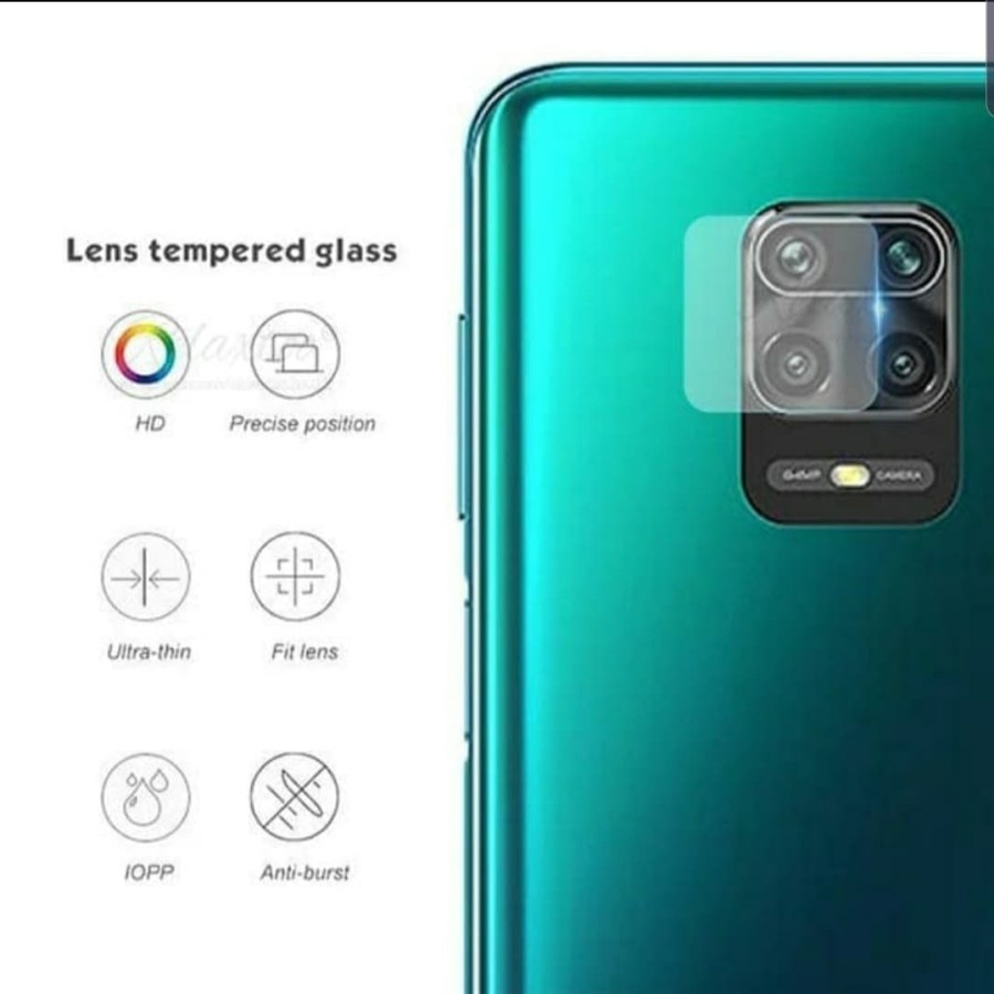 XIAOMI REDMI NOTE 9 9S 9 PRO Tempered Glass Camera Anti Gores Kamera Bening