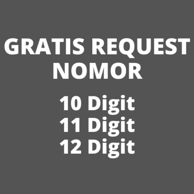 XL PRIORITAS FREE REQUES NOMOR 10, 11, 12 DIGIT