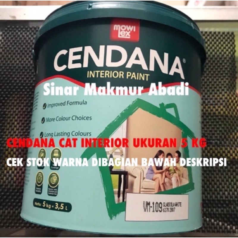 Jual Mowilex Cendana Cat Tembok Interior 5 Kg Galon Shopee Indonesia 7539