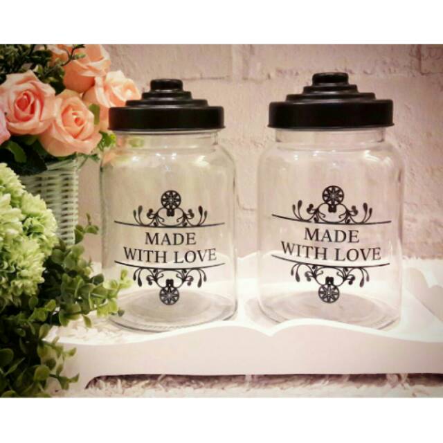 Toples kue kering. Toples cantik. Toples shabby. Toples lucu. Toples unik