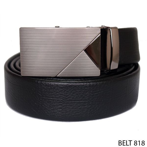 Ikat Pinggang Formal Semi Kulit Black – BELT 818