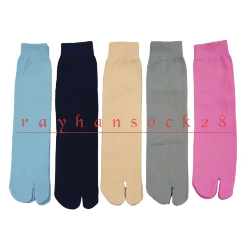 kaos kaki jempol polos nylon/ kaos kaki jempol polos