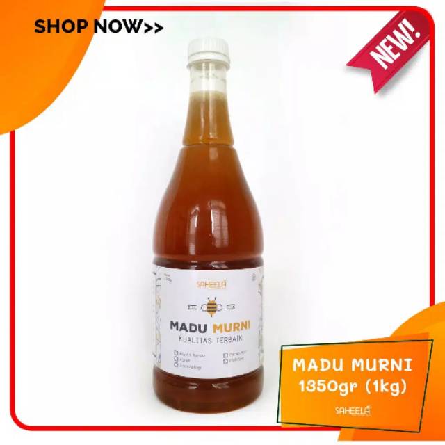 

Madu Murni Saheela 1.350 gram