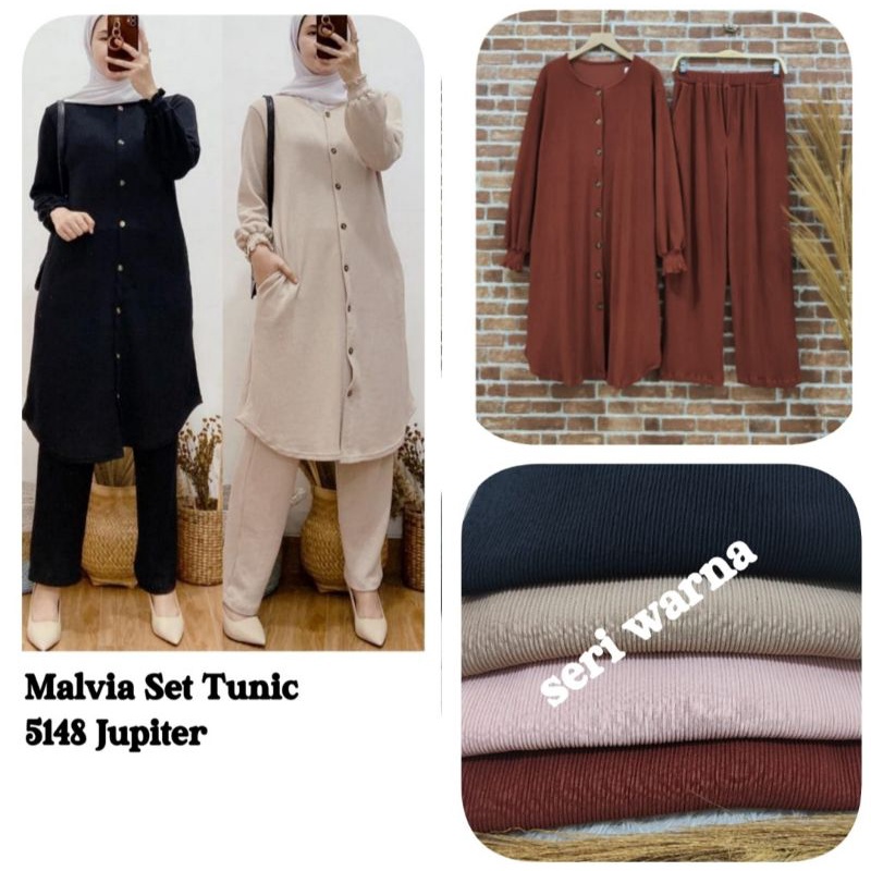 CLARKE | 5148 MALVIA SET TUNIK JUPITER