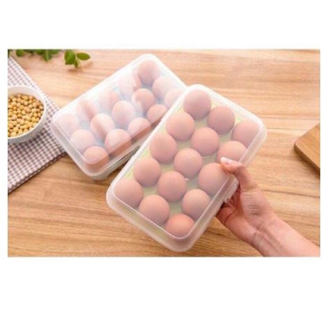 Kotak Telur Portable / Box Telur / Egg Box / Tempat Telur Serbaguna 15 sekat 85