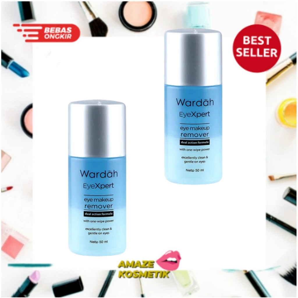 Wardah EyeXpert Eye &amp; Lip Makeup Remover 50 ml