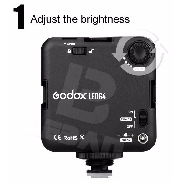 Flash Kamera DSLR Universal 64 LED - Black--Godox