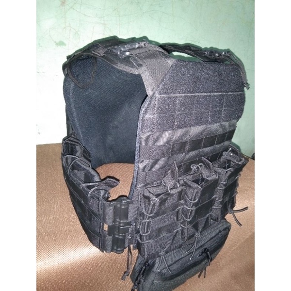 body vest black viper / rompi tactical