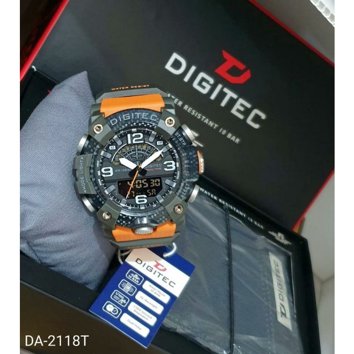 Jam Tangan Analog Digitec Pria Original