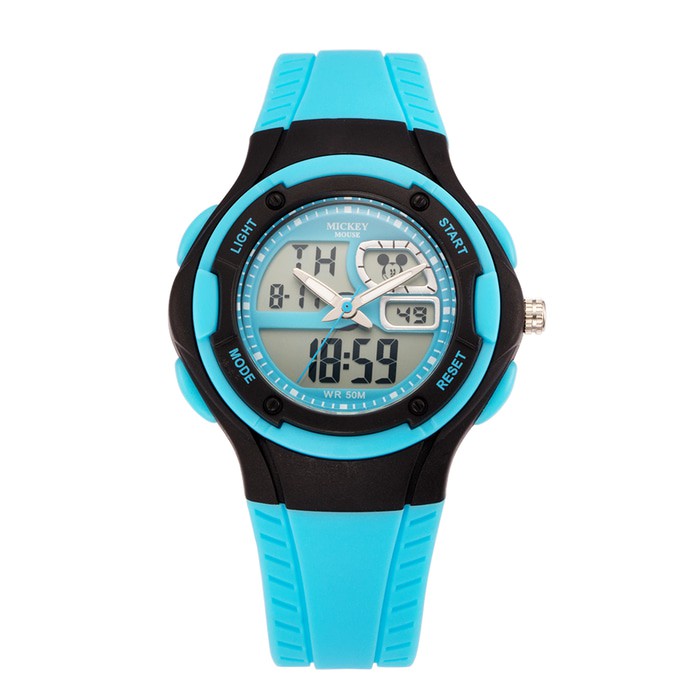 Disney MS1502L - Mickey Mouse Jam Tangan Anak Cewek Sports Watch UNGU