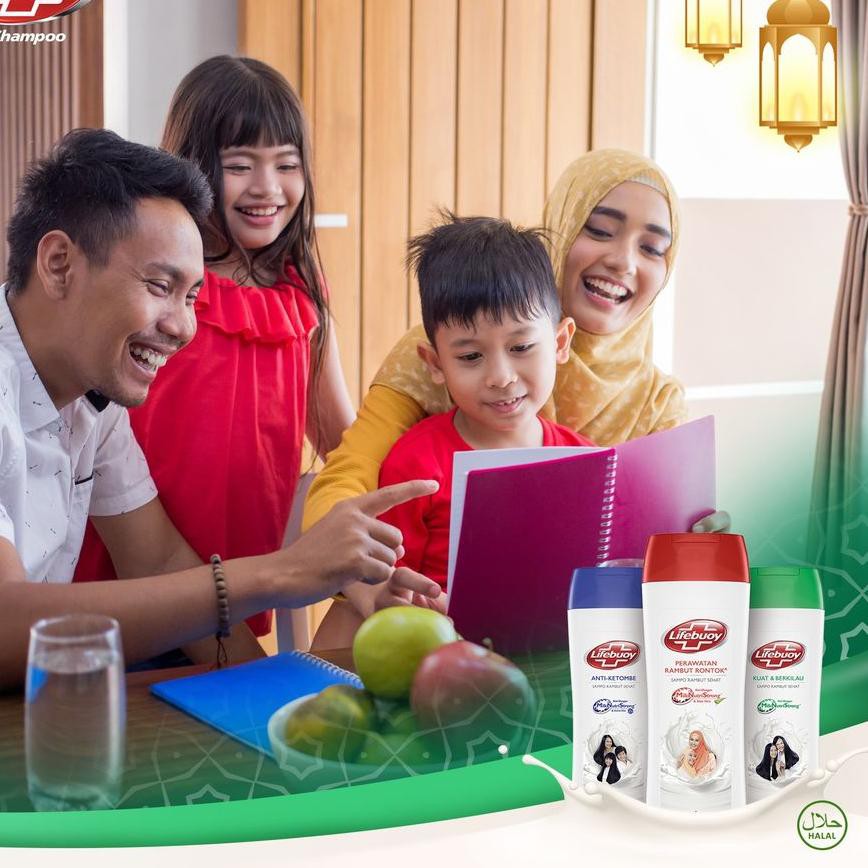 Lifebuoy Shampoo Anti Hairfall 680 Ml - Shampoo Anti Rambut Rontok, Perawatan Rambut Rontok