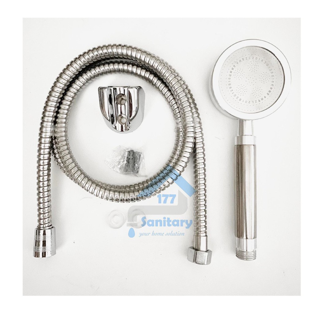 Super Shower mandi hemat air Minimalis 9959- Hand Shower Set high pressure tekanan halus turbo Handshower Semprotan semprot saving water Bathroom