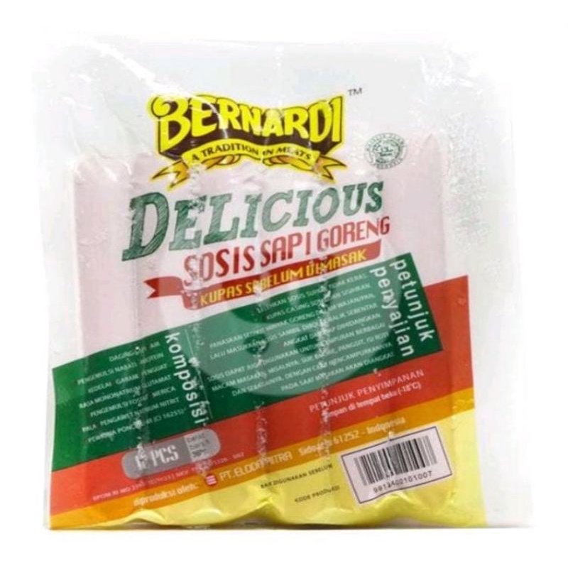 

Bernardi Sosis Sapi 360 g